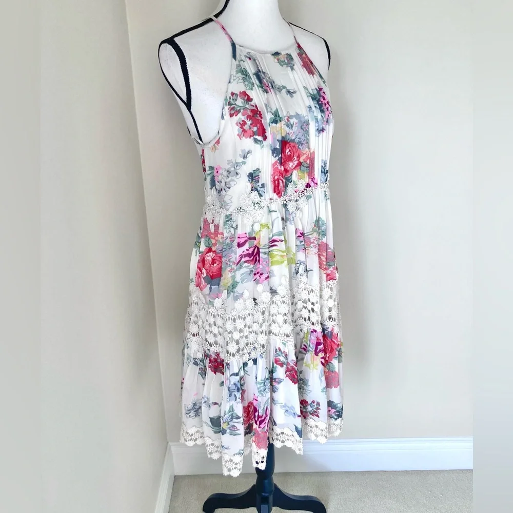 Anthropologie Ranna Gill Kalila Floral Dress Size S - Picture 7 of 13